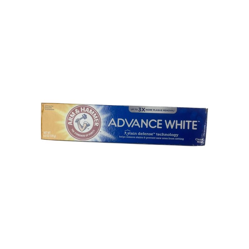 ARM &amp; HAMMER PAT ADVANCE WHITE CLEAN MINT 12 X 170G