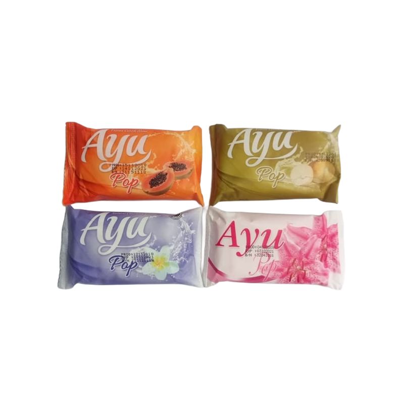 AYU POP SAVON ASSORTED 12X10