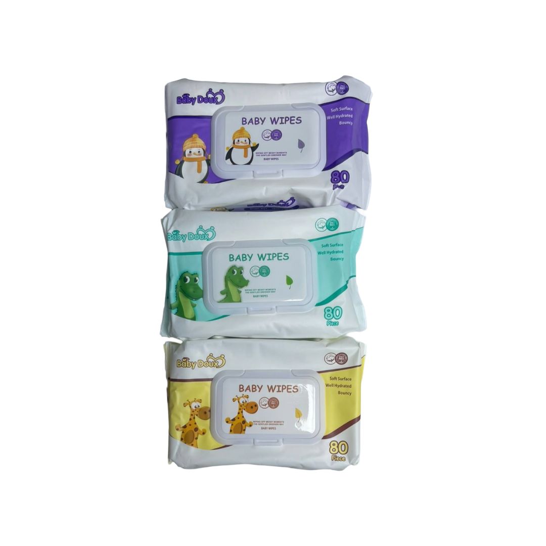 BABY DOUX BABY WIPES 24X80