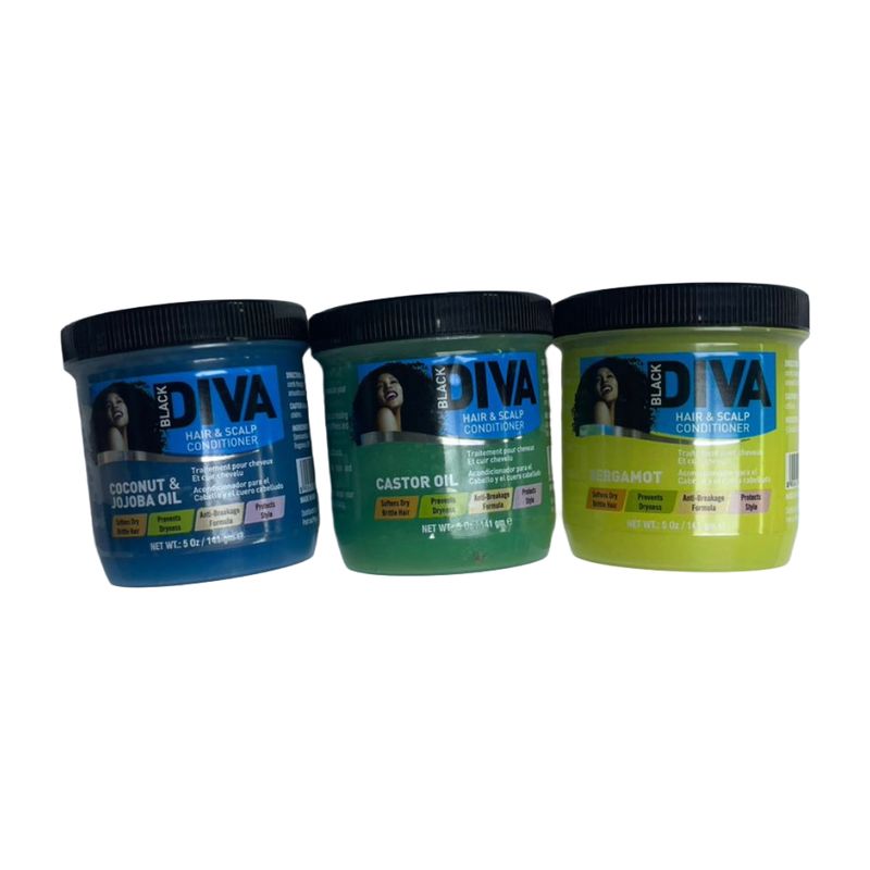 BLAK DIVA HAIR FOOD ASSORTED 24X50Z