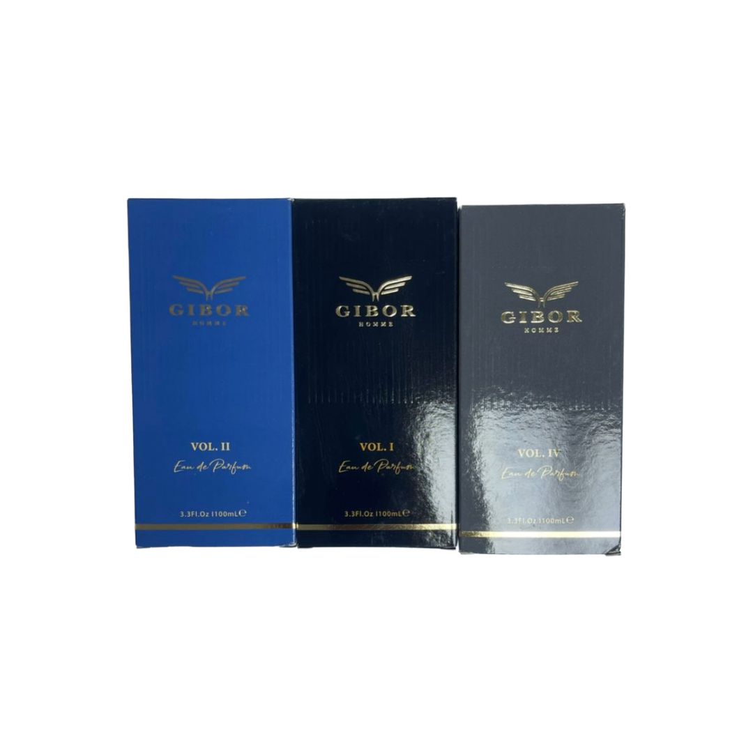 GIBOR HOMME PERFUME ASSORTED 48X3.30z