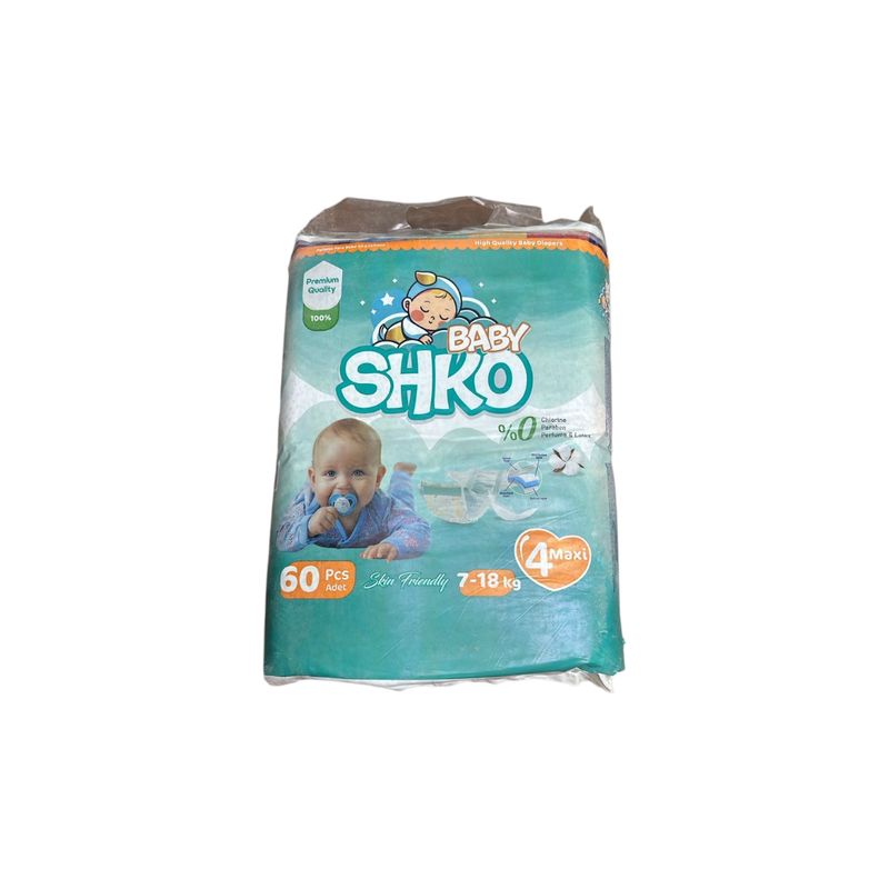 SHKO BABY DIAPER #4 4X60