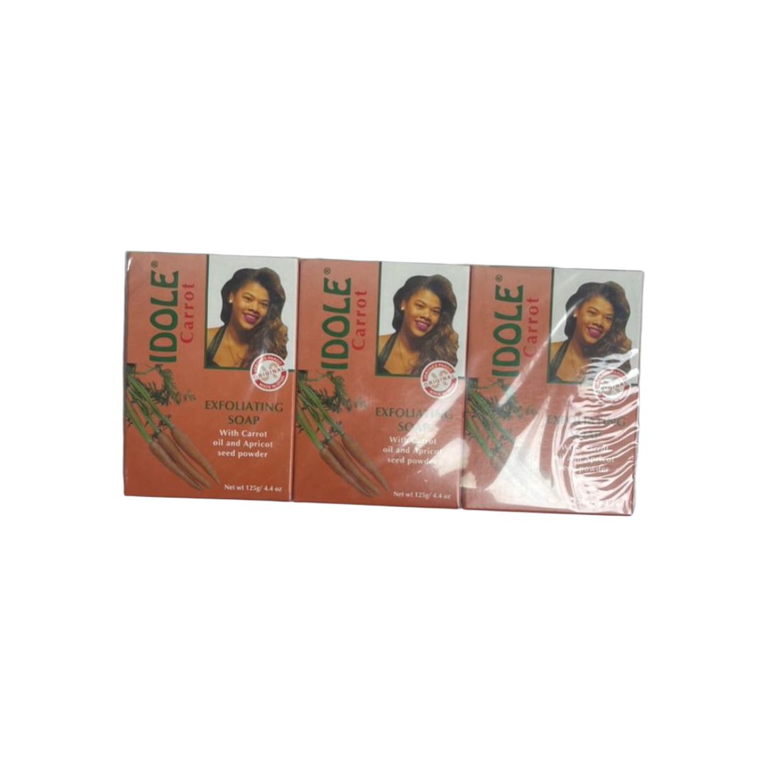 IDOLE SAVON GOMMANT CARROT 125G PKI