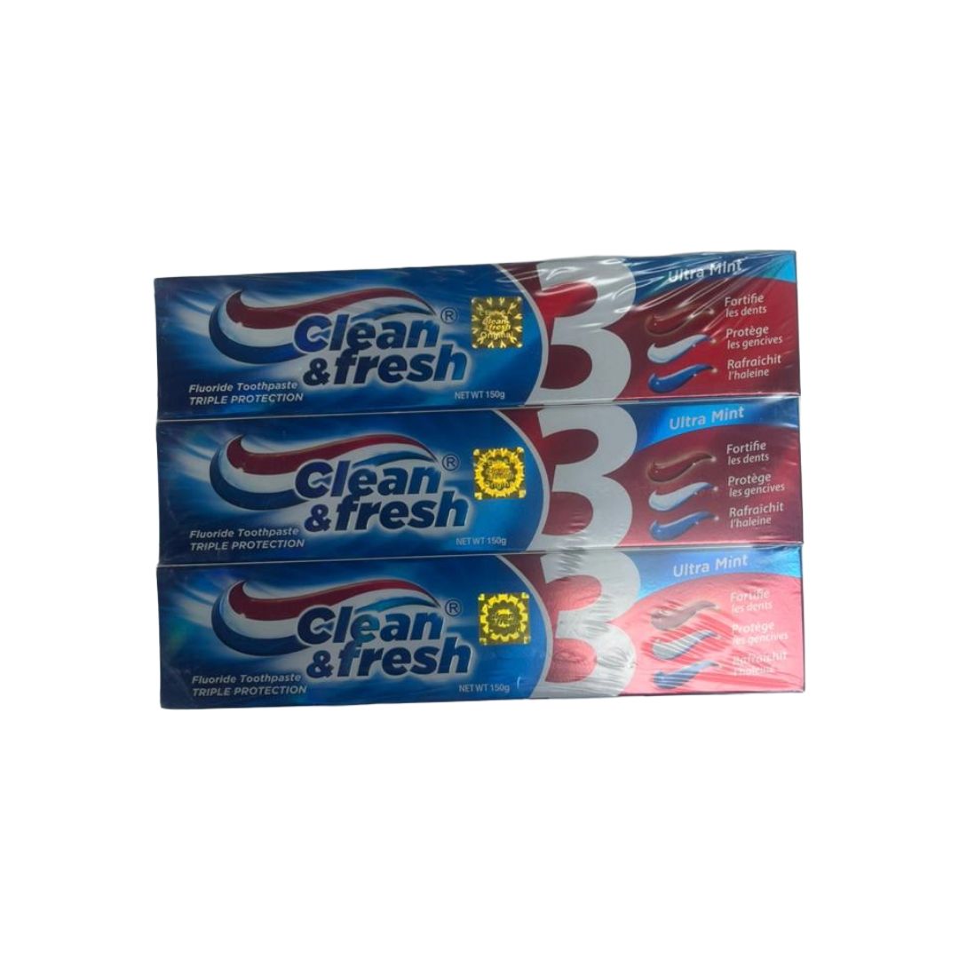 CLEAN FRESH PAT  BLUE 150G PK72