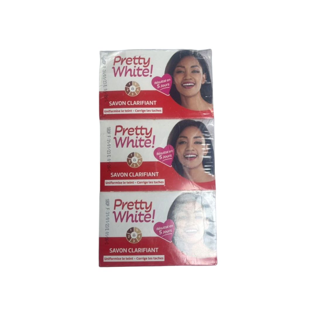 PRETTY WHITE SAVON 180GX48 PKI