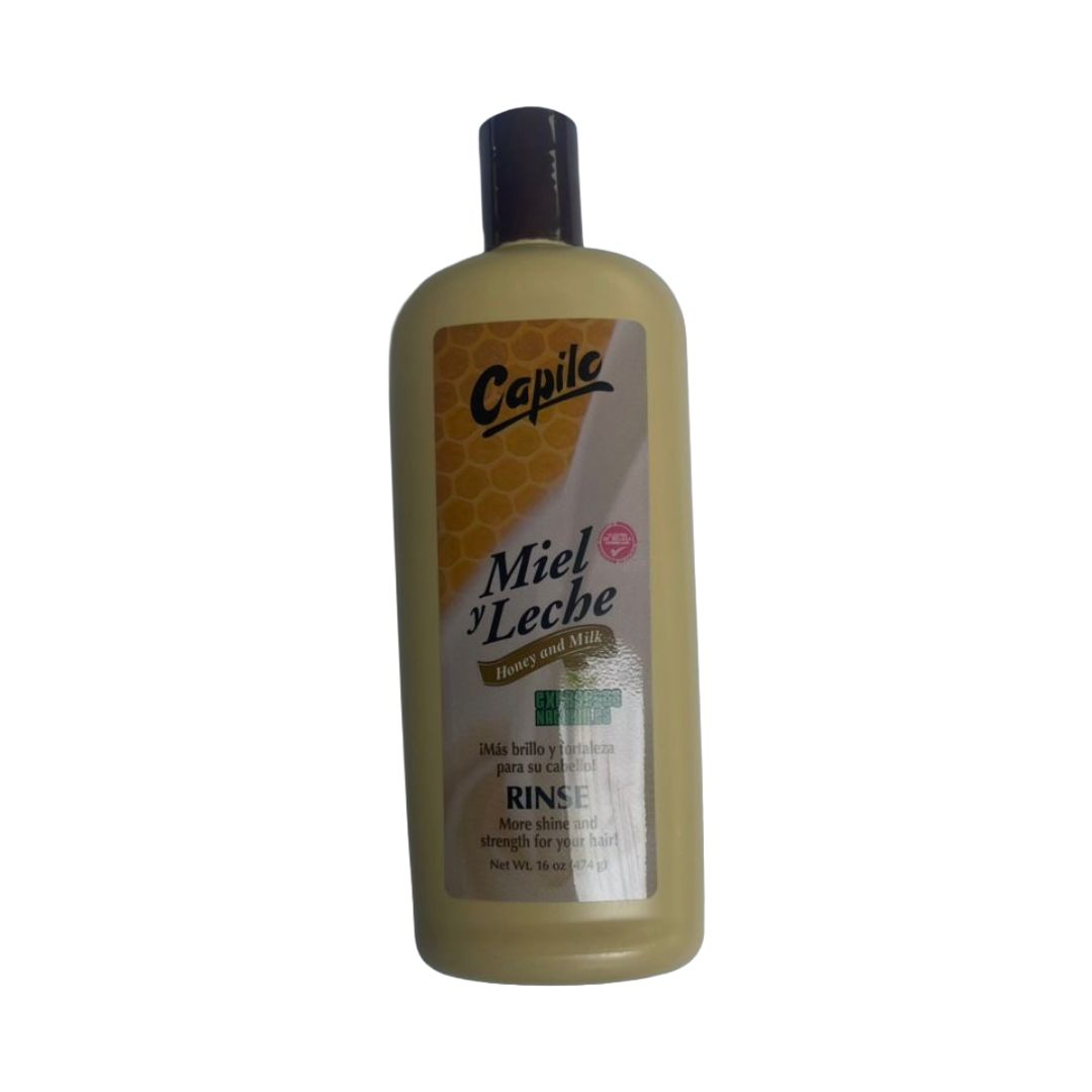 CAPILE MIEL Y LECHE RINSE 16OZX12