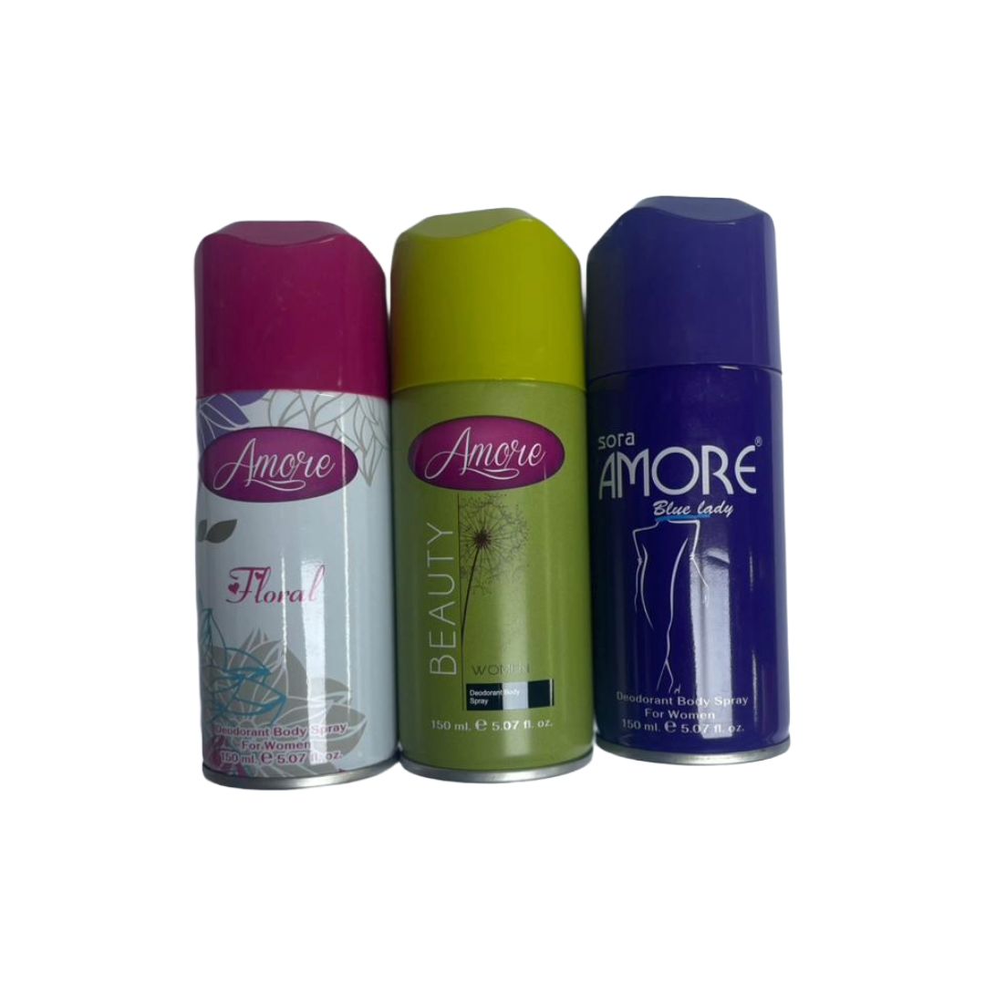 AMORE SPRAY ASSORTED 150MLX48