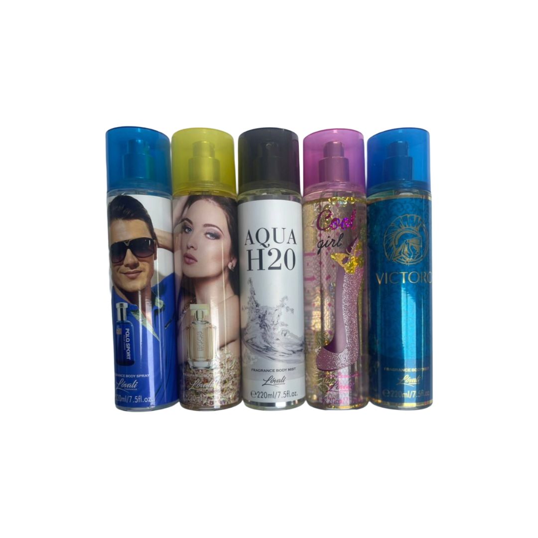 LOVALI SPLASH H20 ASSORTED 220ML
