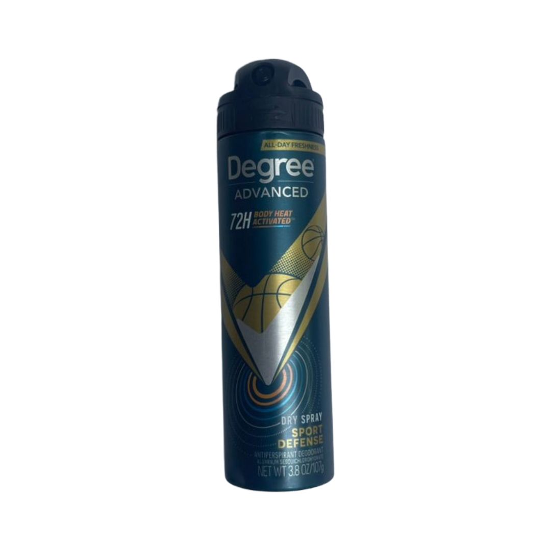 DEGREE SPRAY SPORT DEFENSE 72H PK12