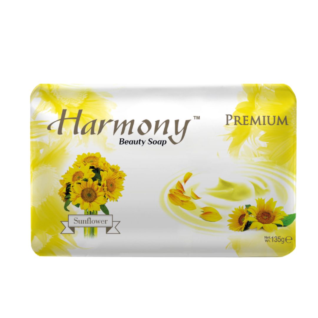 HARMONY SAVON SUNFLOWER 135GX48PS