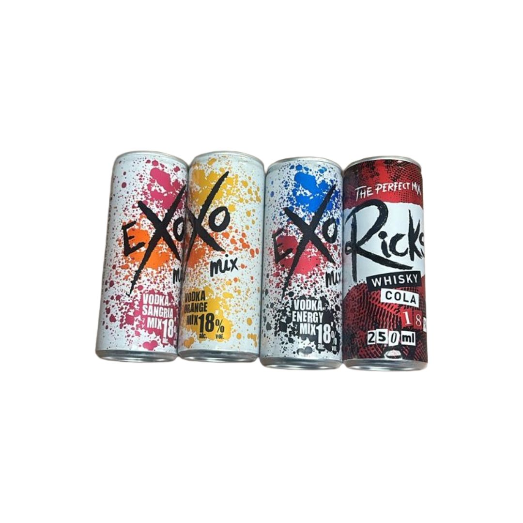 EXO MIX VODKA 24X250ML