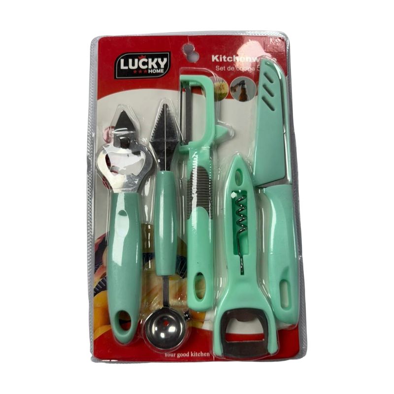 LUCKY HOME KITCHEN WARE 1X5PC