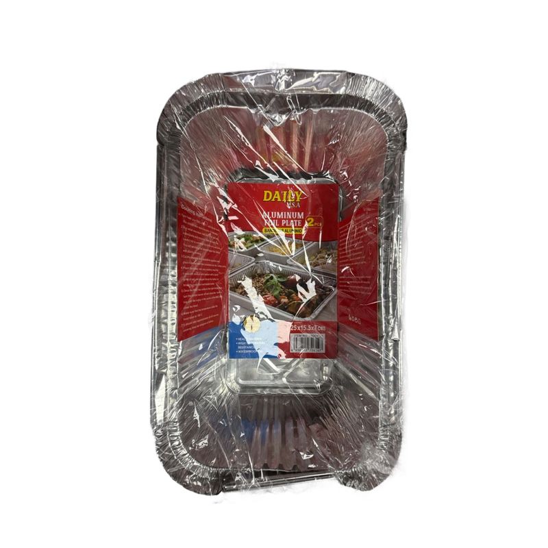 PLATO ALUMINUM 2PC 25X15.5X7CM