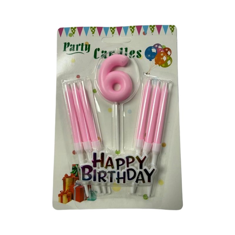 PARTY CANDELLES TUT NOMERO + BOUGI 1