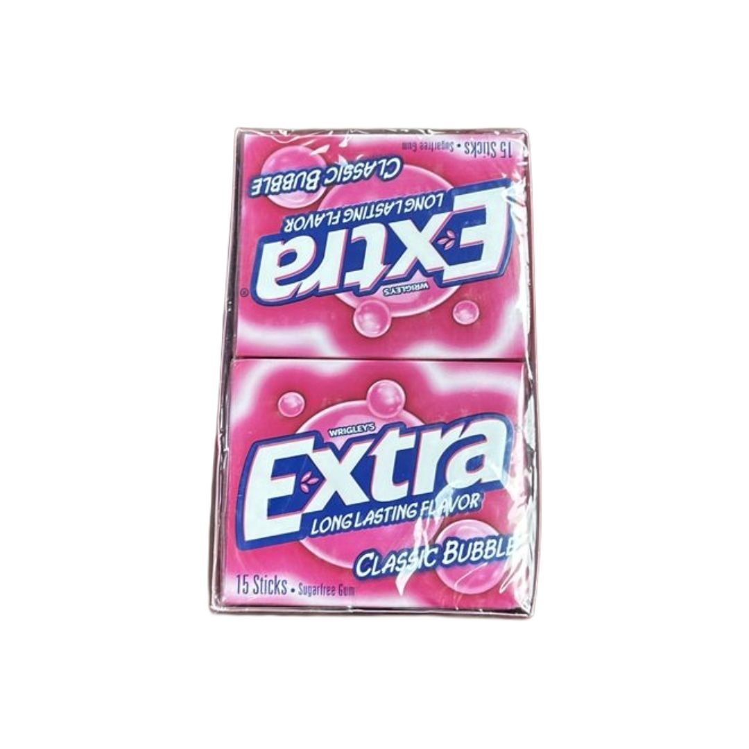 EXTRA  CHICLETS CLASSIC BUBBLE 10x15
