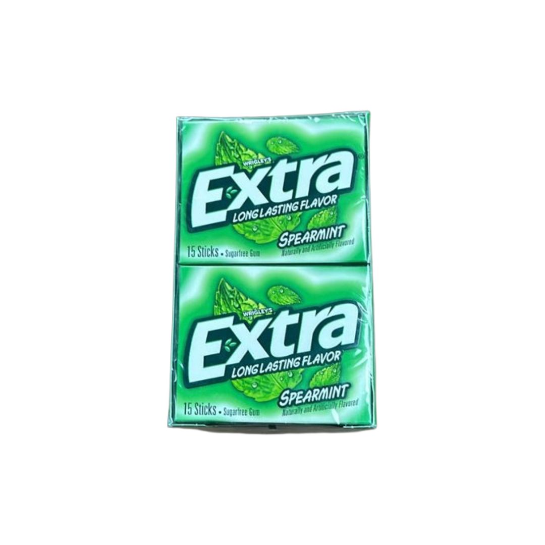 EXTRA CHICLETS SPEARMINT 10X15