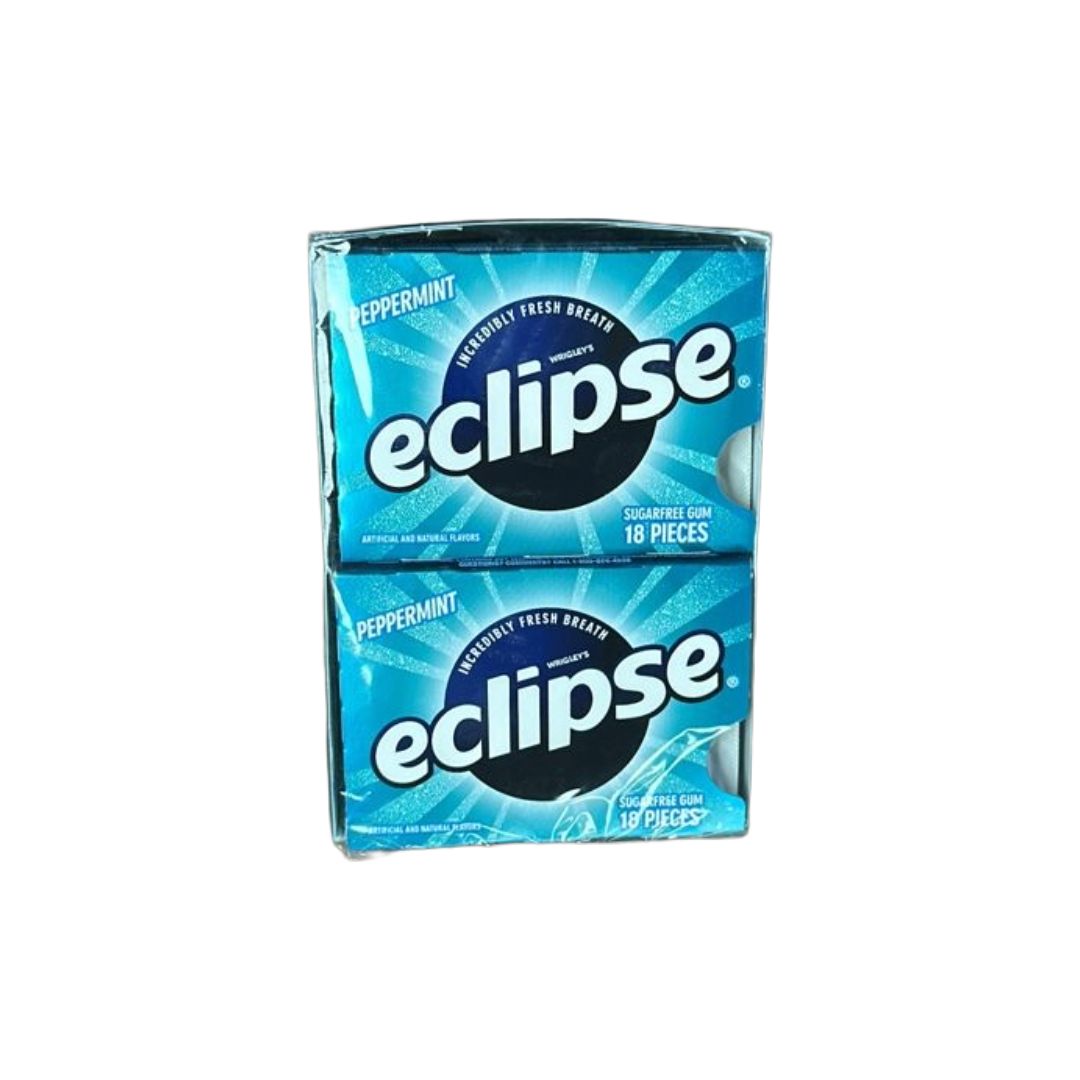 ECLIPSE CHICLETS PEPPERMINT SUGAR FREE X16