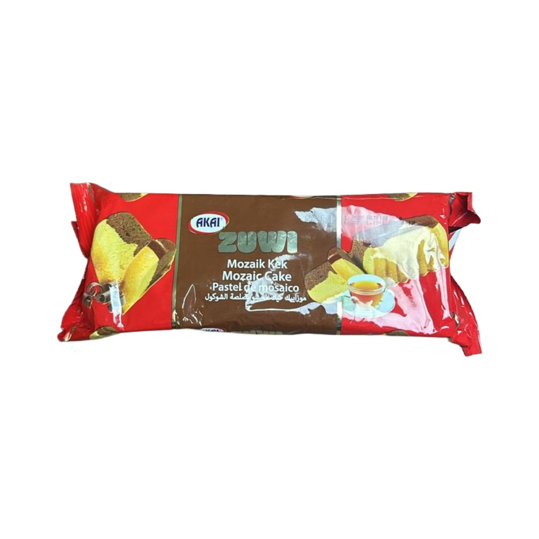 AKAI ZUWI CHOCOLATE CAKE  4 BOAT X12 PCS 100G