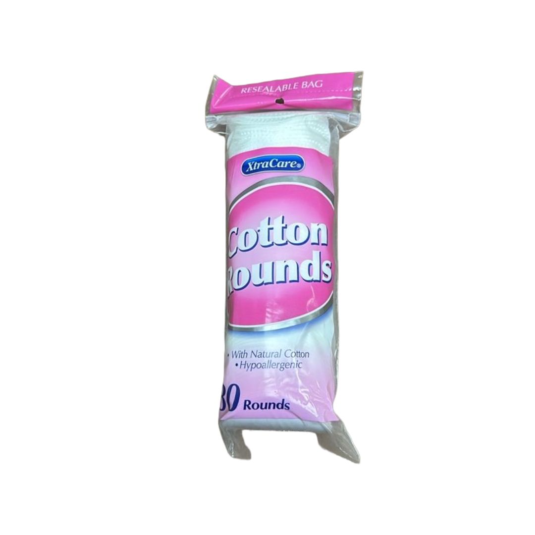 X-CARE COTTON ROUNDS 80CTX24