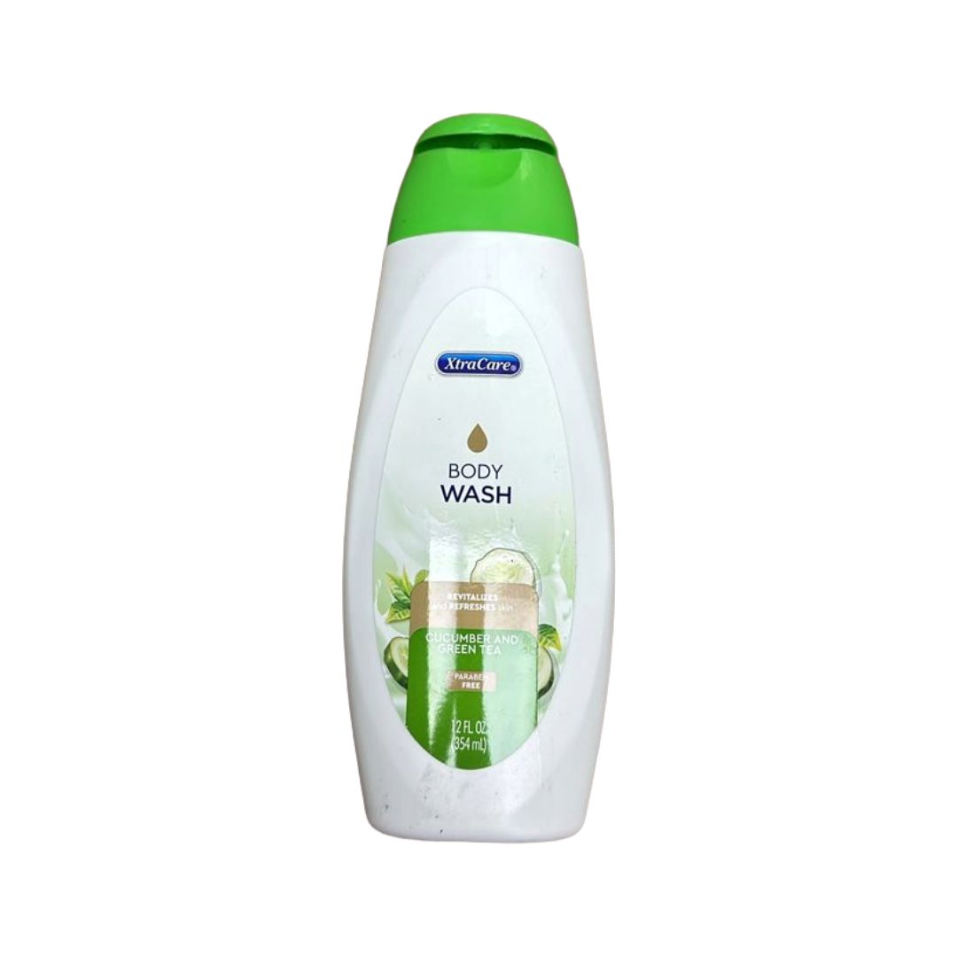 X-CARE BODY WASH CUCUMBER AND GREEN TEA  12X12OZ