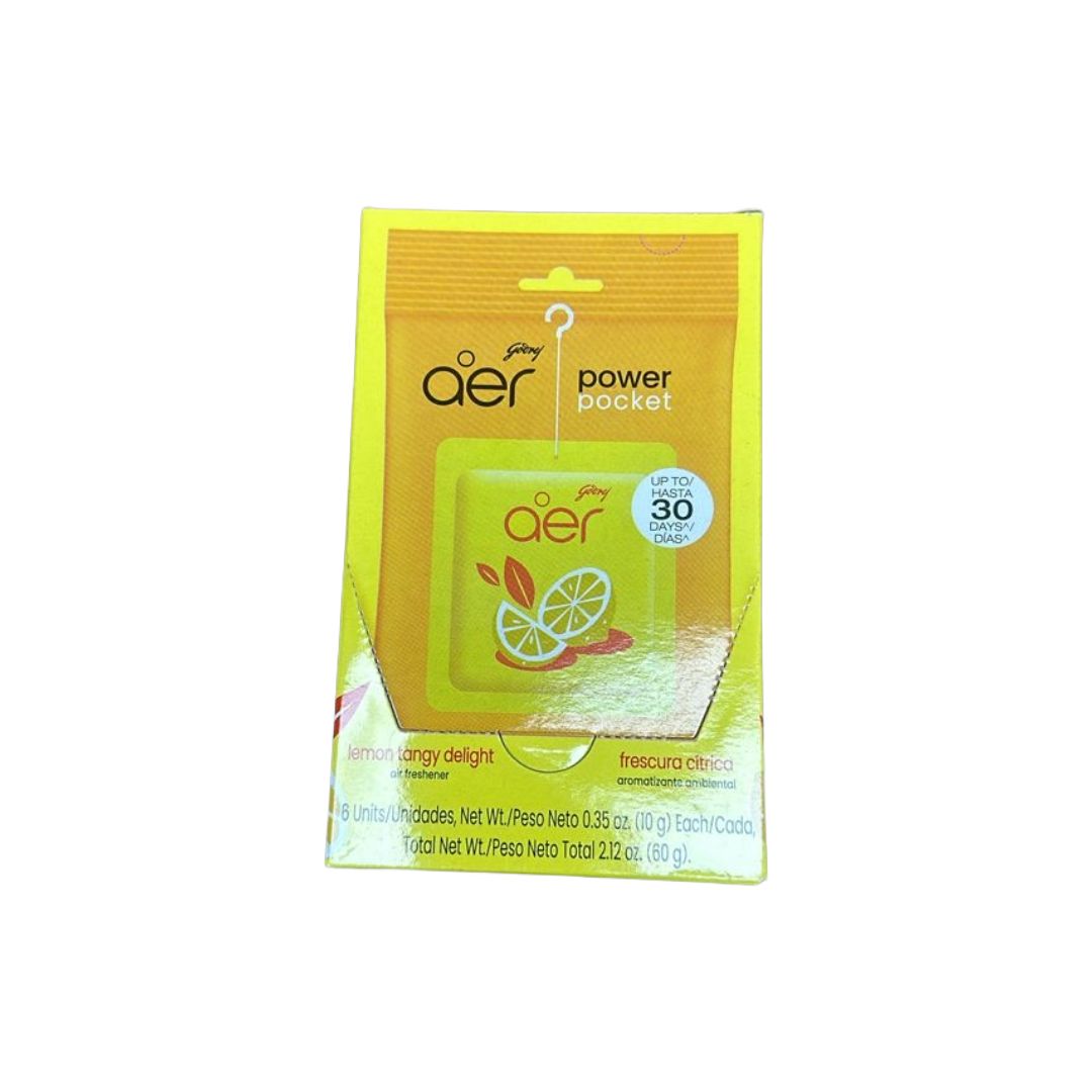 AER POWER POCKET LEMON 1 BOAT X 6 SACHET  10G
