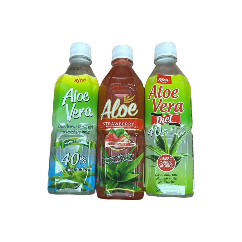 RITA ALOE VERA 24X500 ASSORTED