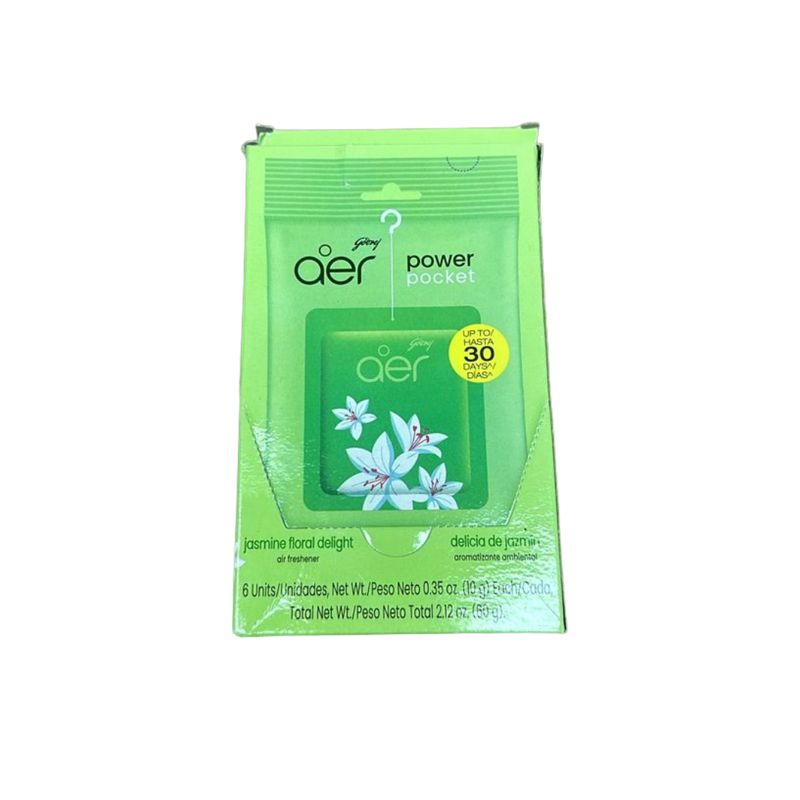 AER POWER POCKET JASMINE 1 BOAT X 6 SACHET  10G