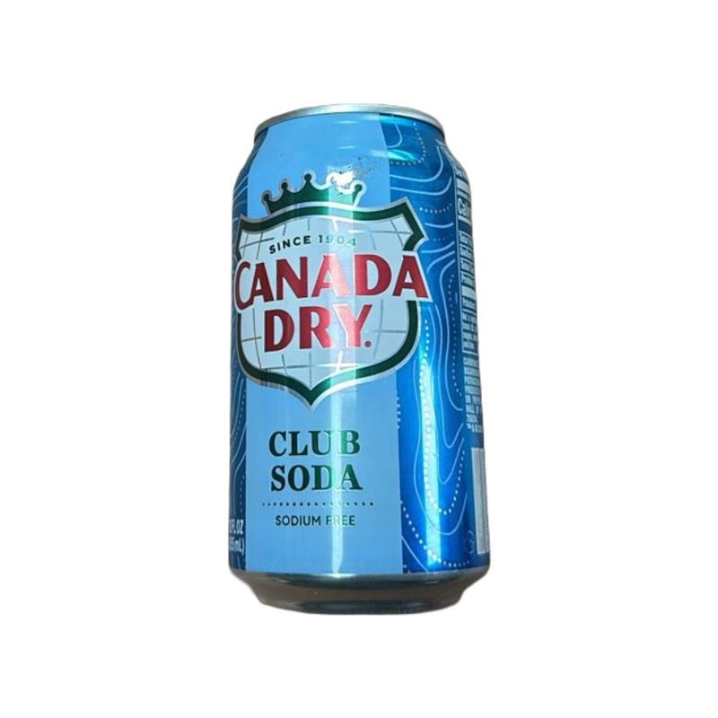 CANADA DRY CLUB SODA PK24X12OZ