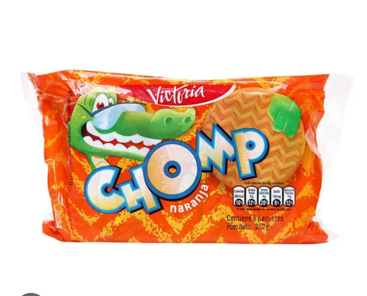Chomp Naranja 8x6