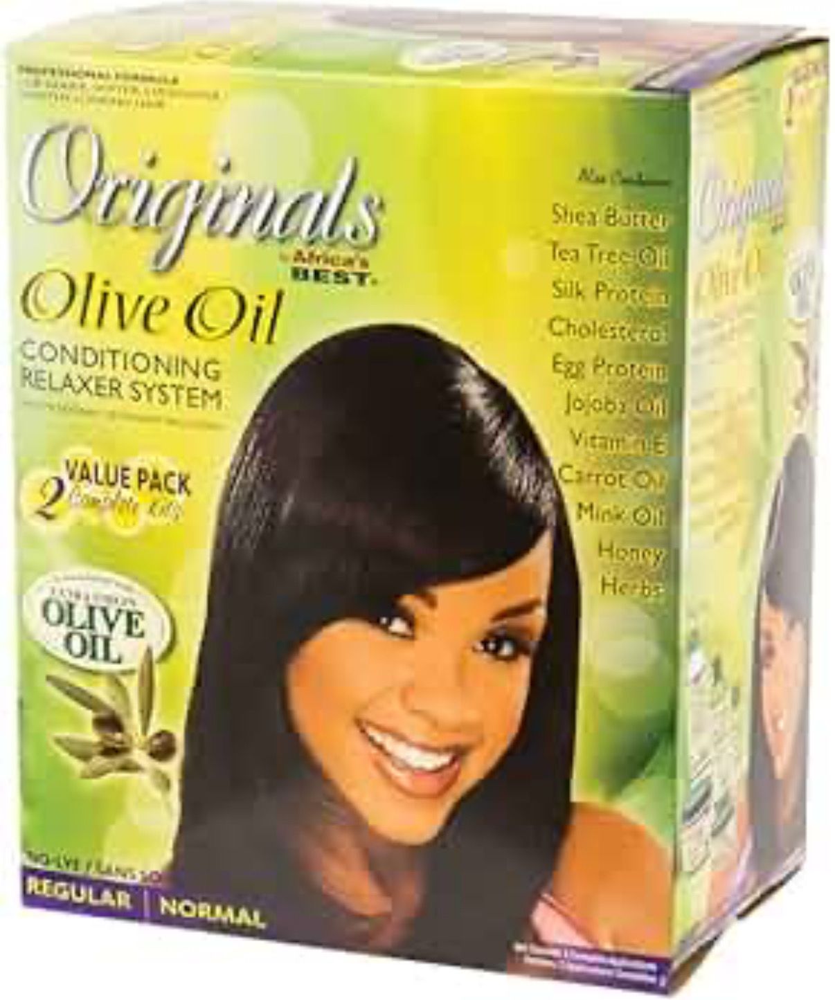 Originals Olive Oil Hair Relaxer System 1x6