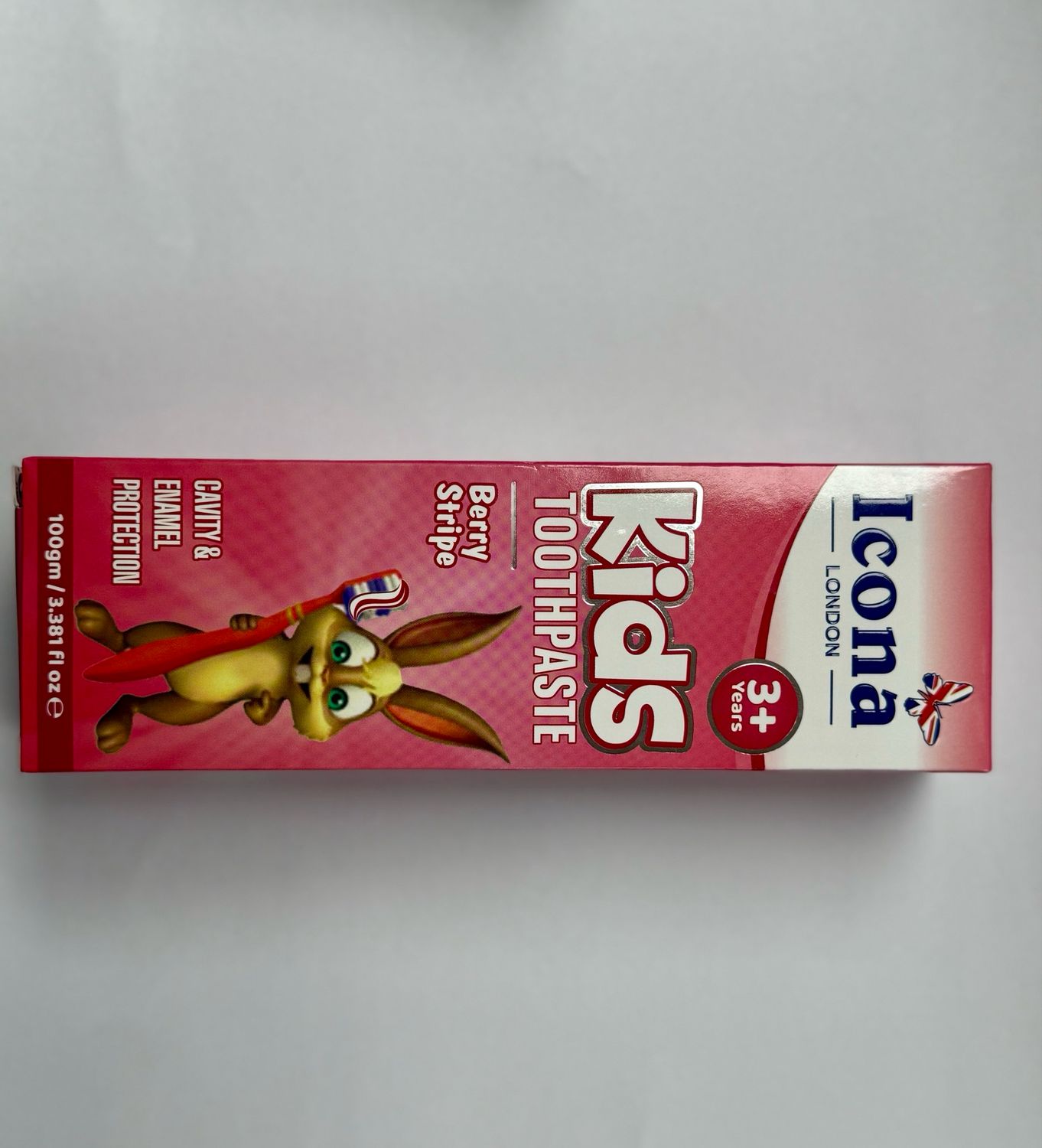 Icona Kids Toothpaste Berry Strips 100gm X72