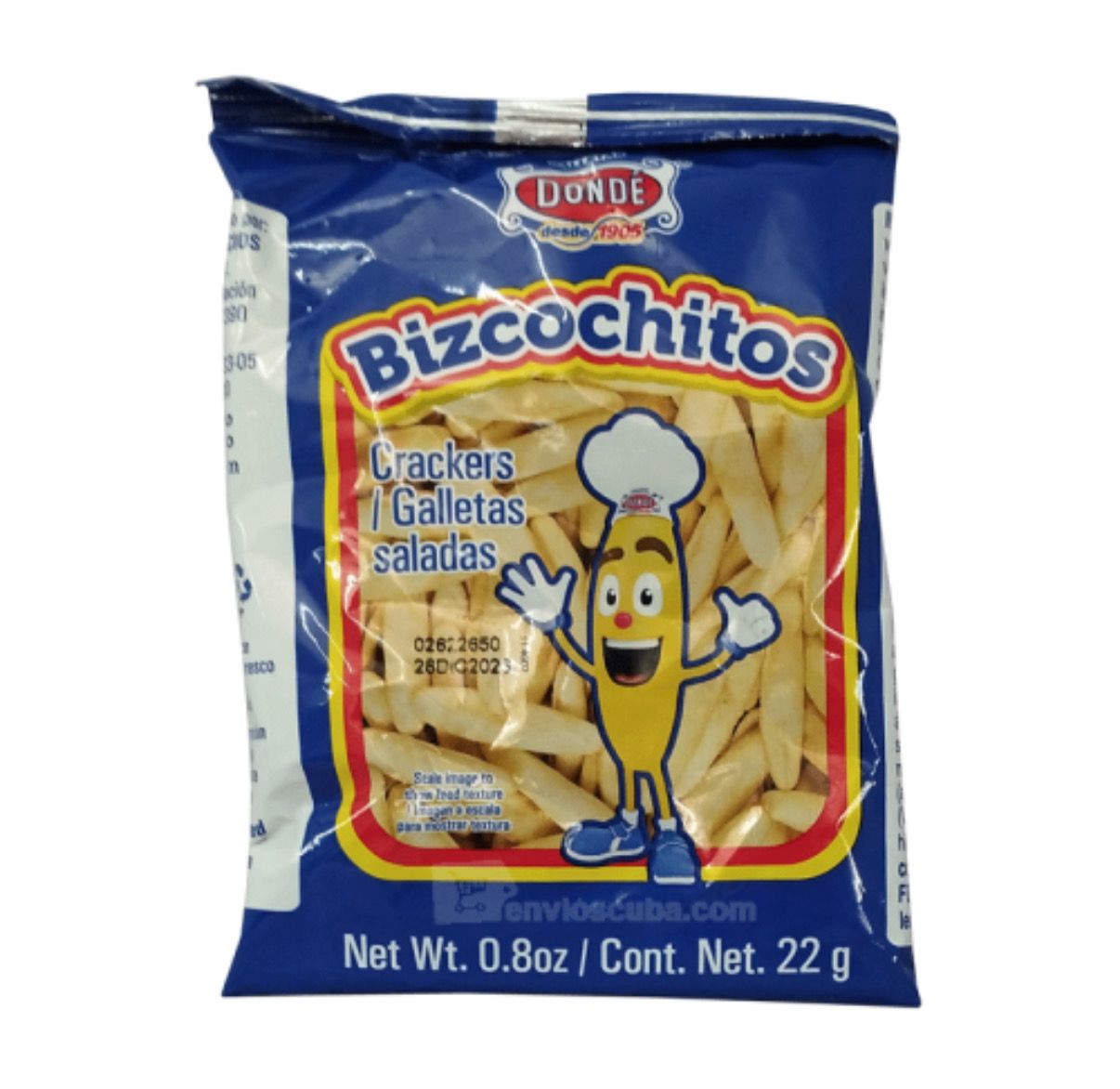 Donde Crackers 72x22gm