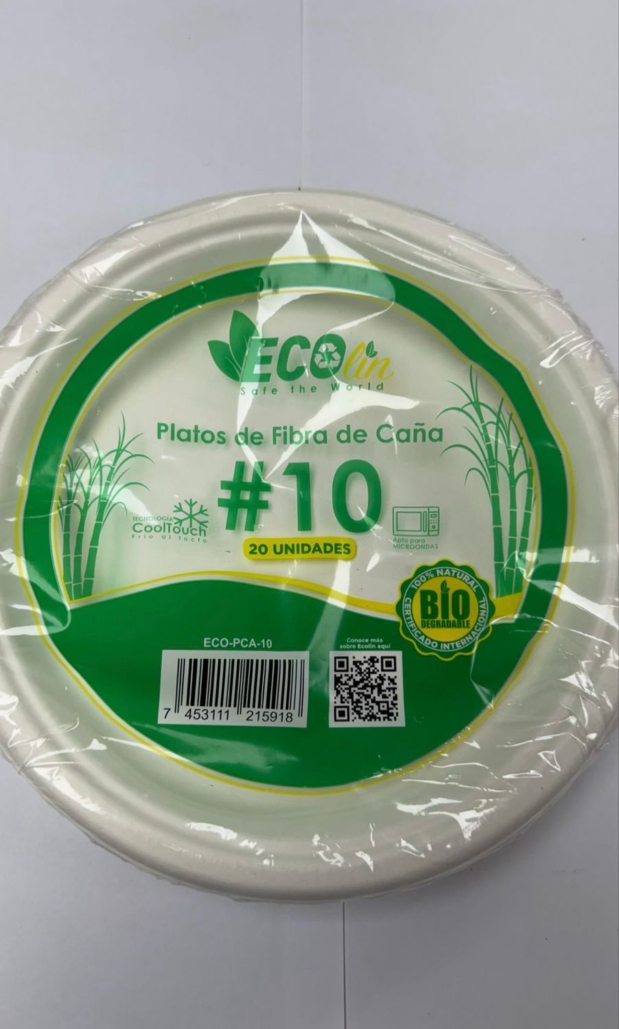 ECOLIN PLATO EN CARTON #10