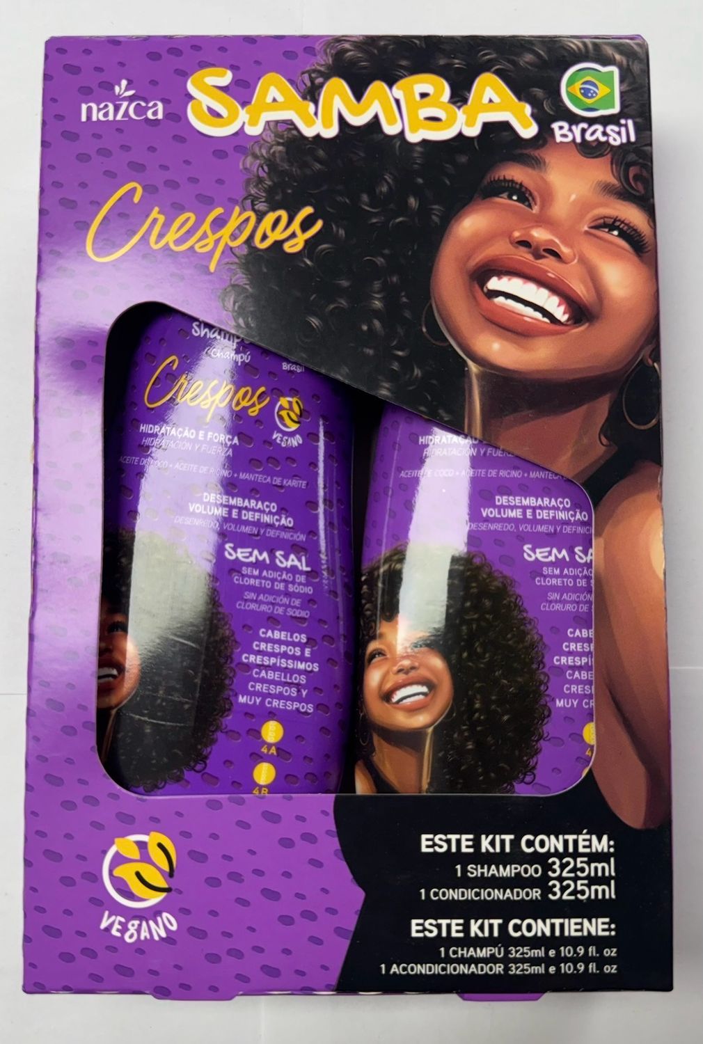 SAMBA SET SHAMPOO+ RENS MAUVE