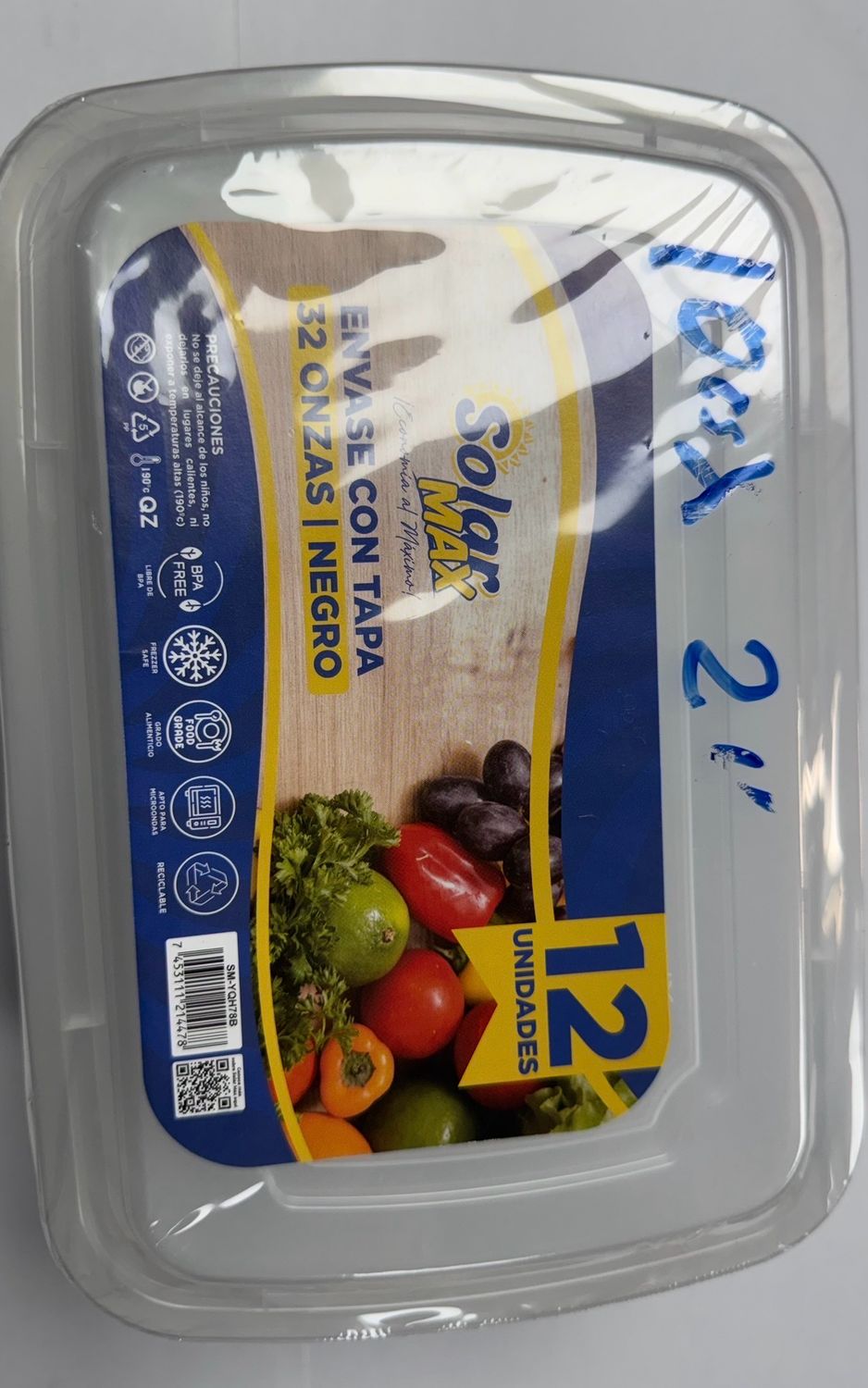 BOITE MANGE PLASTIC KOUVRI