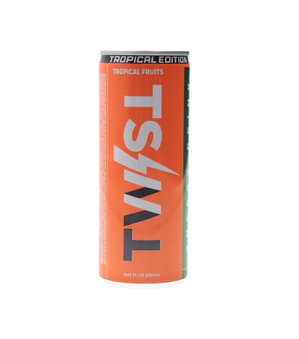 TWIST ENERGY TROPICAL 24x500ML