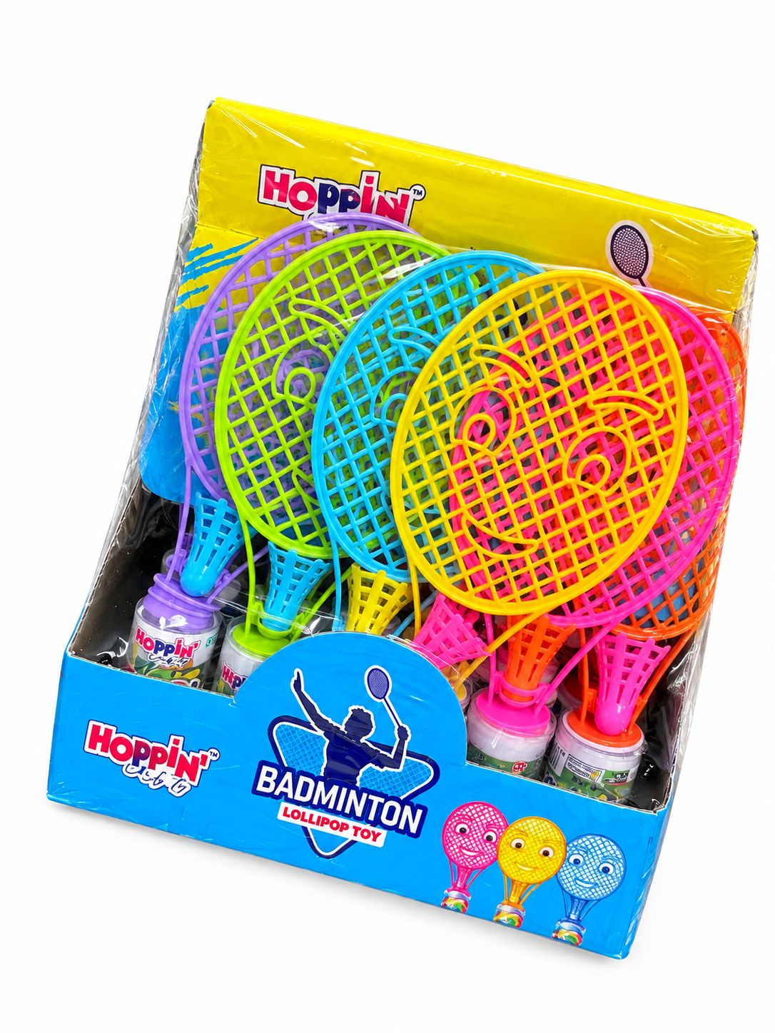 BADMINTON LOLIPOP 24x30pc