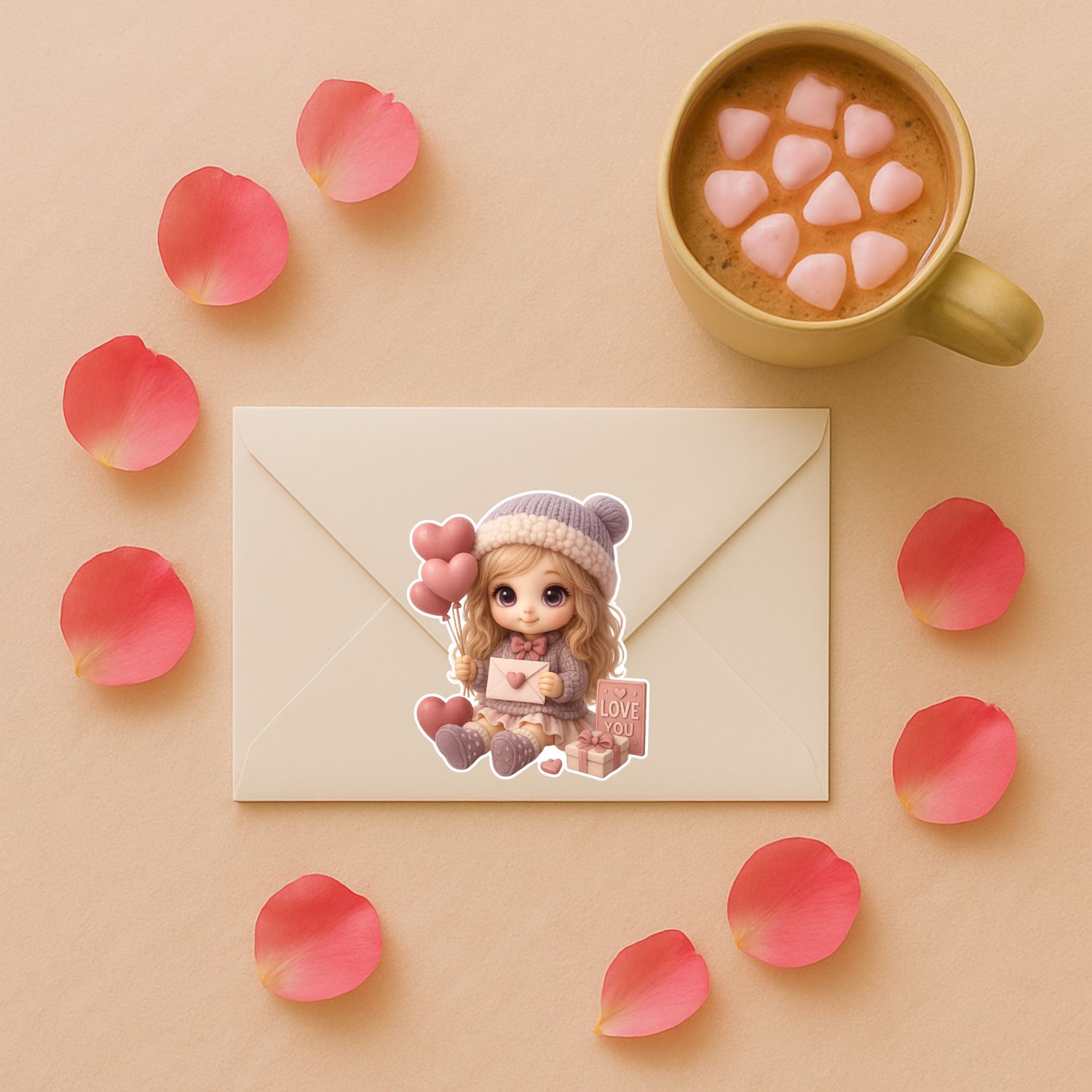 Sweet Heart Sticker Sheet