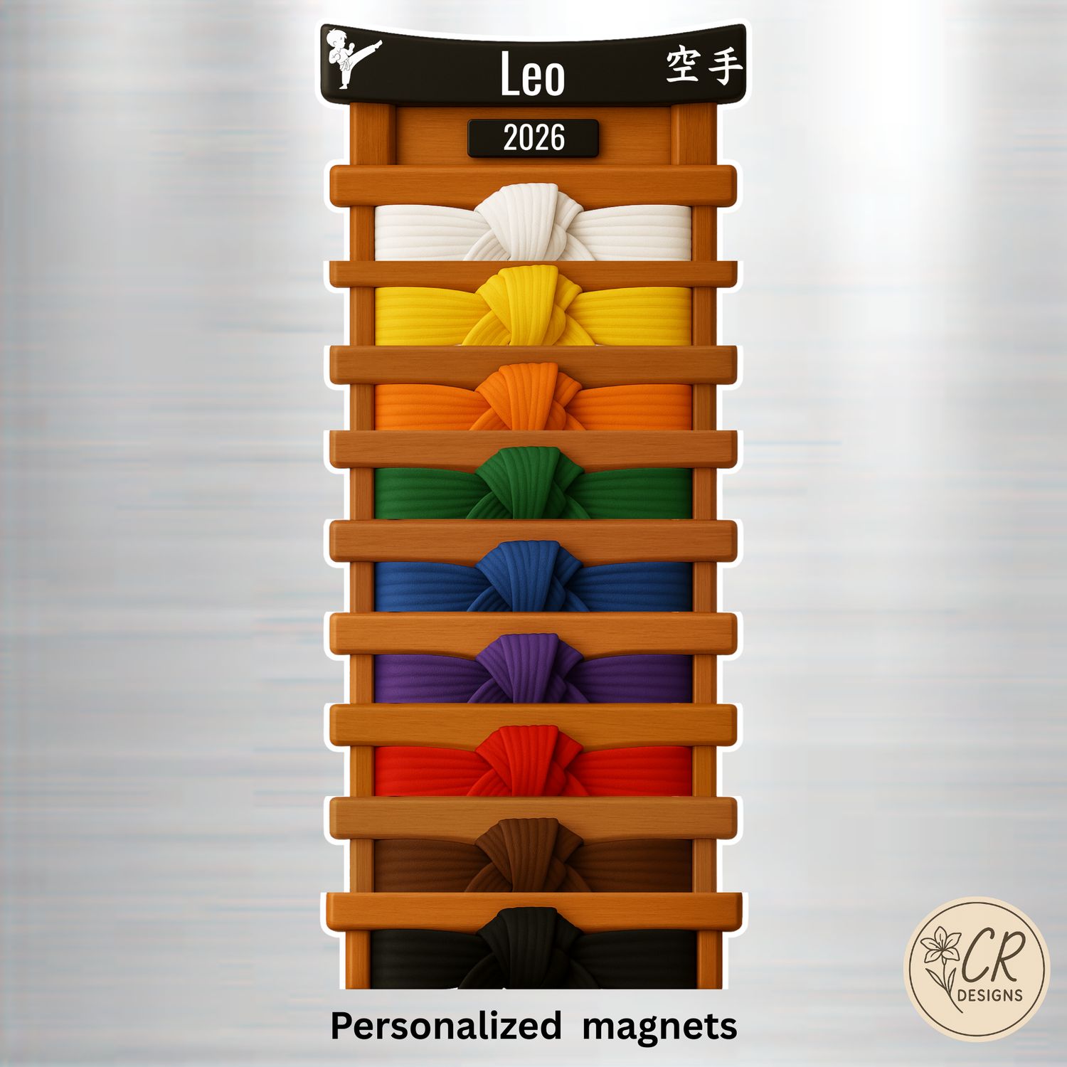 Karate Belt Magnet (Youth)