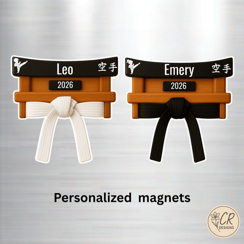 Karate Belt Magnet (Youth)