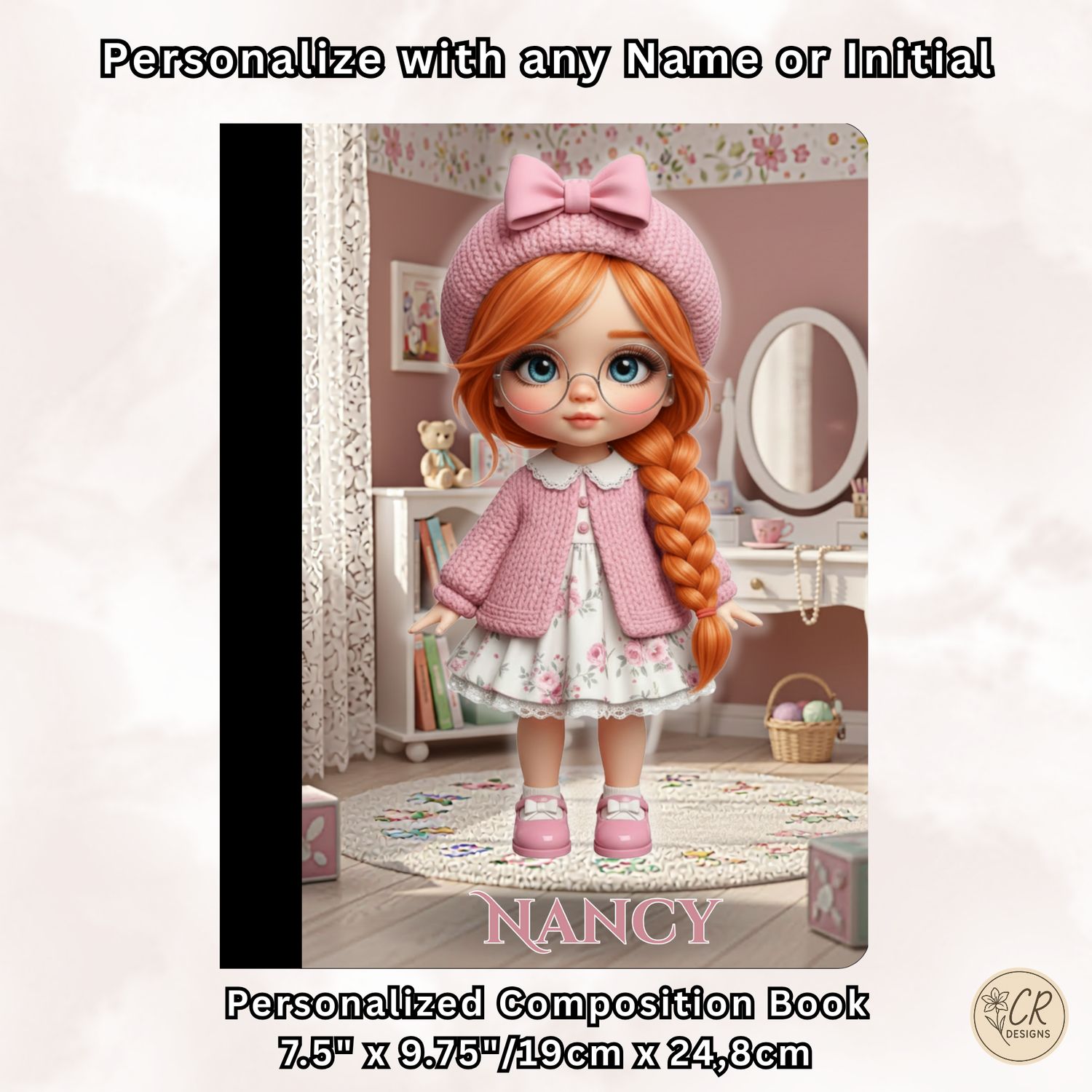 Rose Bush Composition Notebook