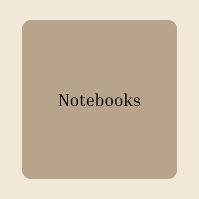 Notebooks (All)