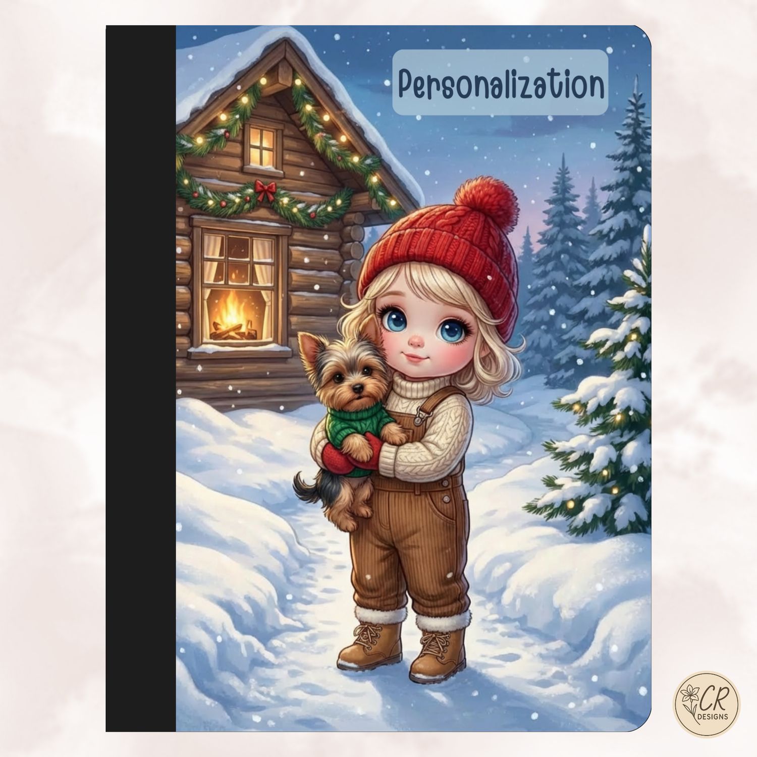 Snowy Winter Pals Composition Notebook