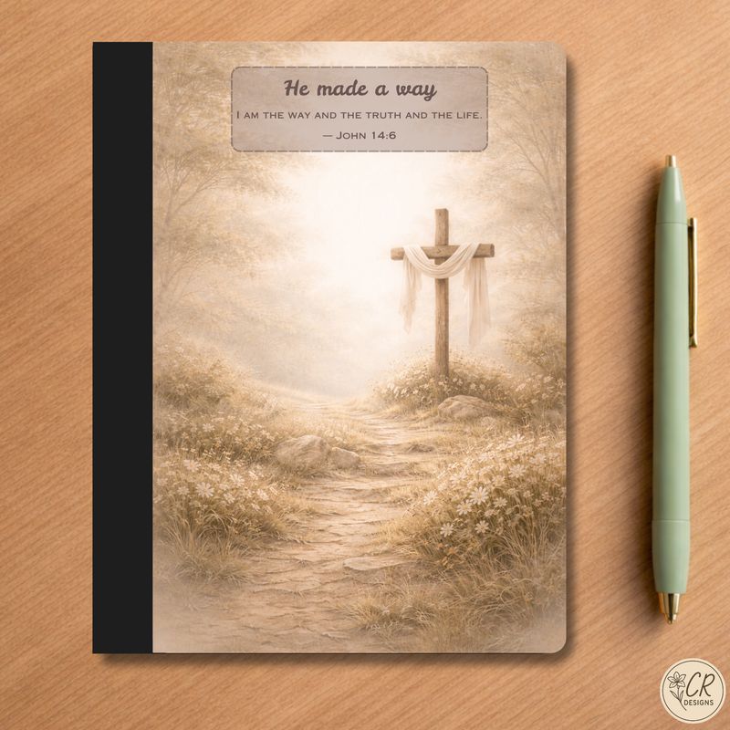 He made a way Composition Notebook