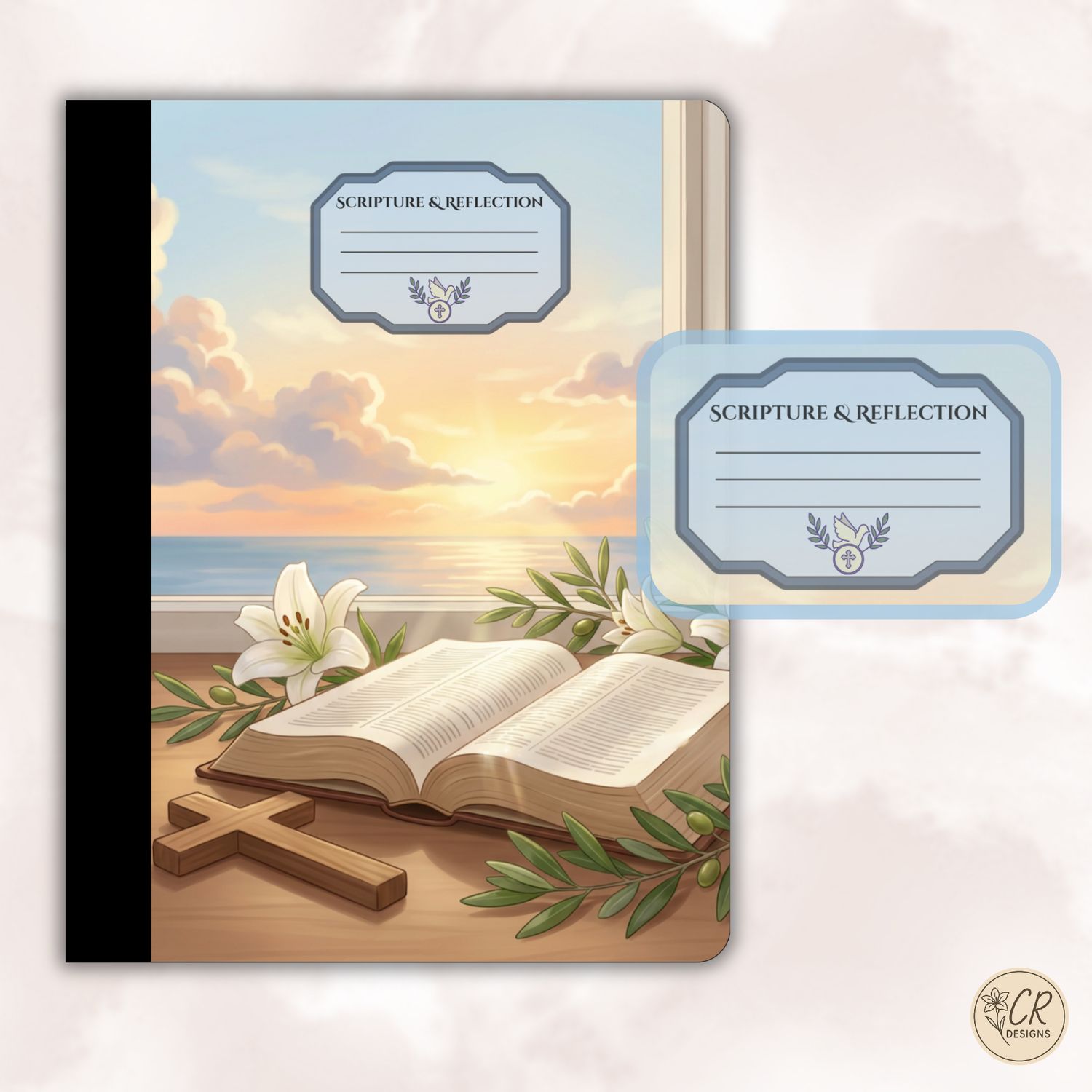 Scripture &amp; Reflection Religious Composition Notebook