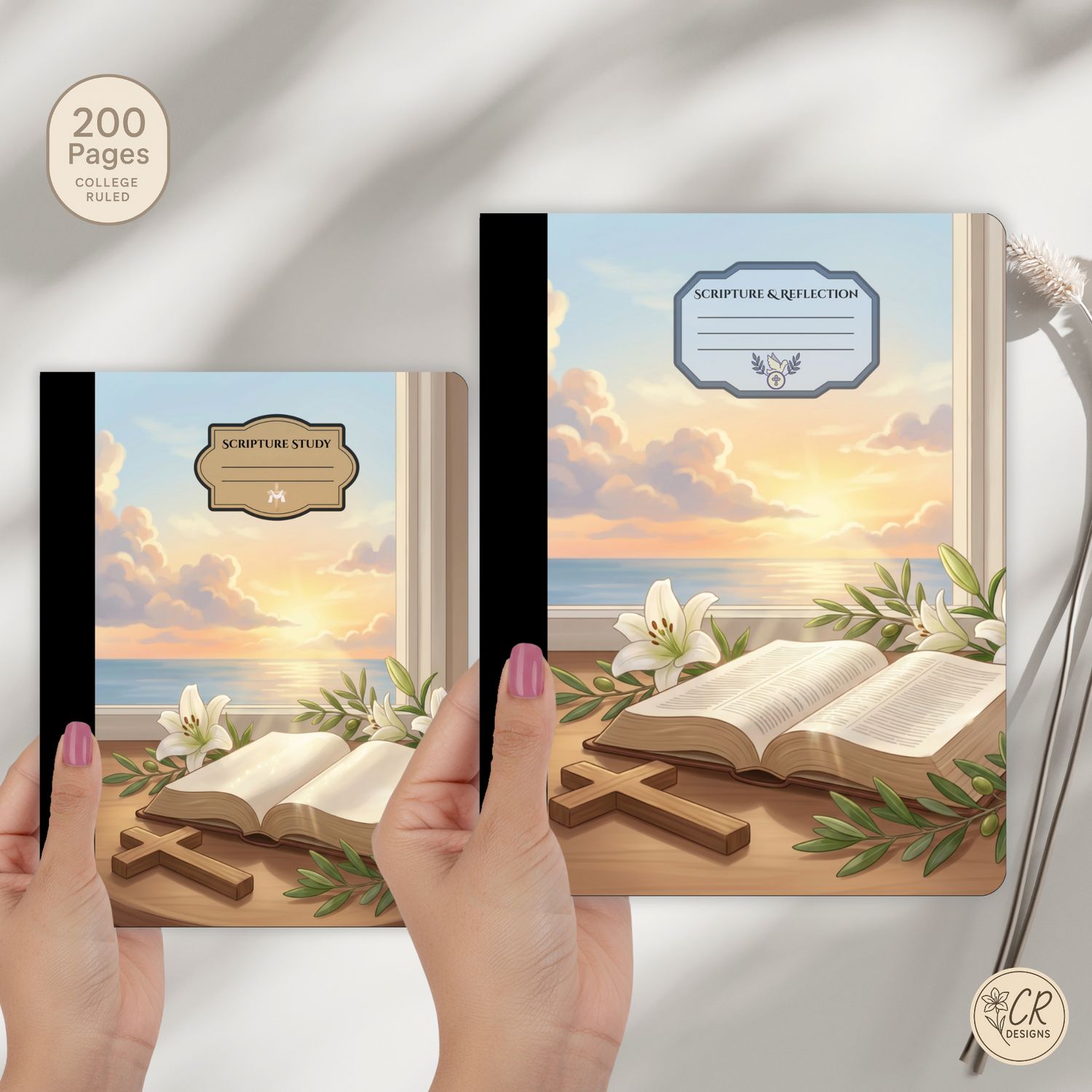 Scripture &amp; Reflection Religious Composition Notebook