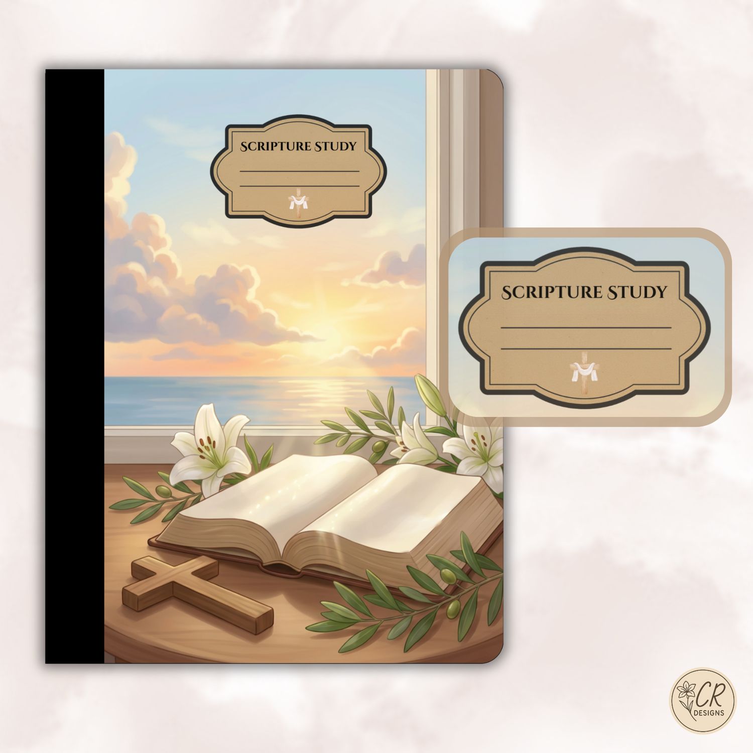 Scripture &amp; Reflection Religious Composition Notebook