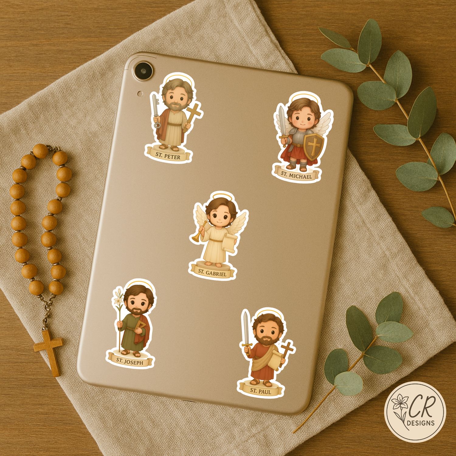 Sacred Saint Sticker Sheet (set 1)