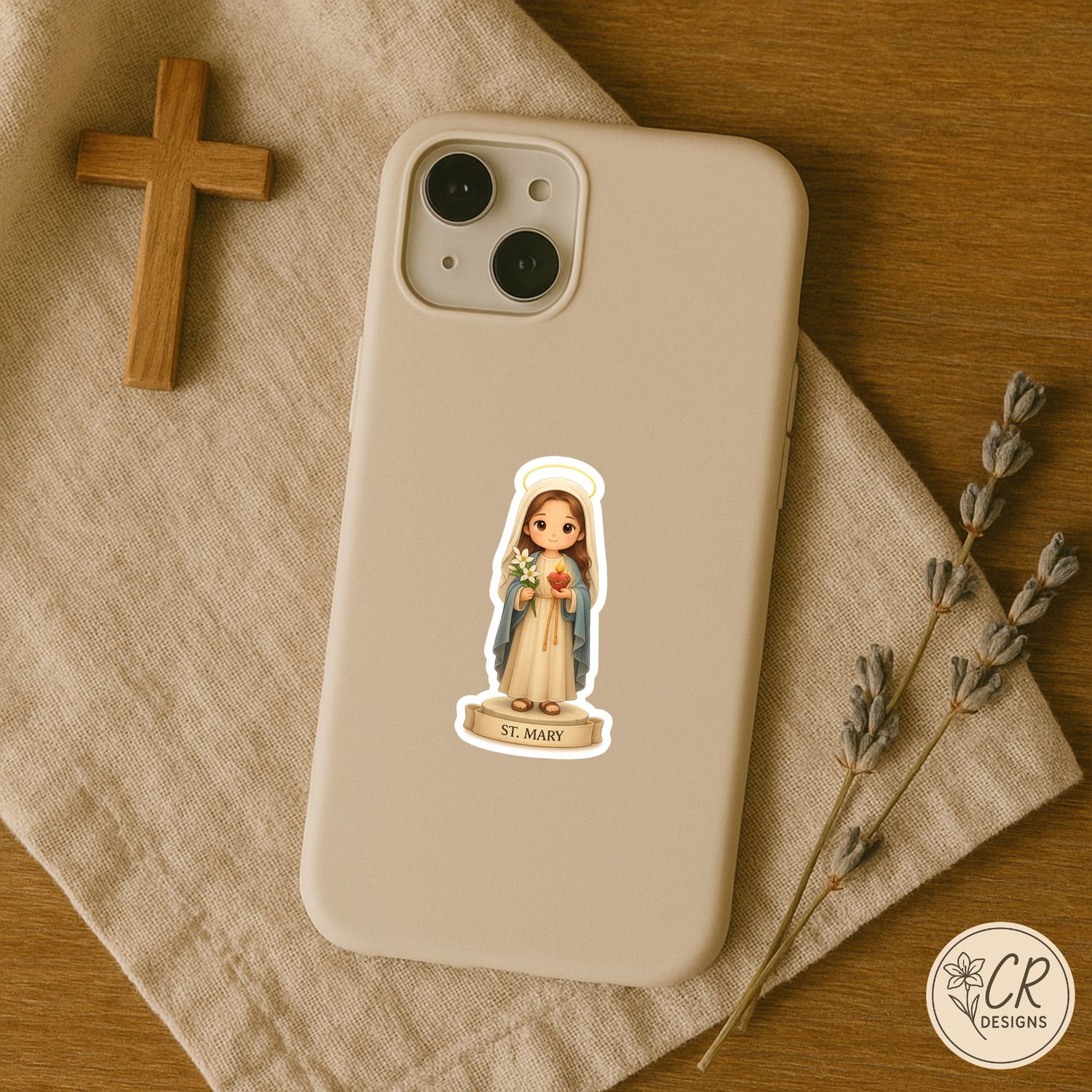 Sacred Saint Sticker Sheet (set 1)