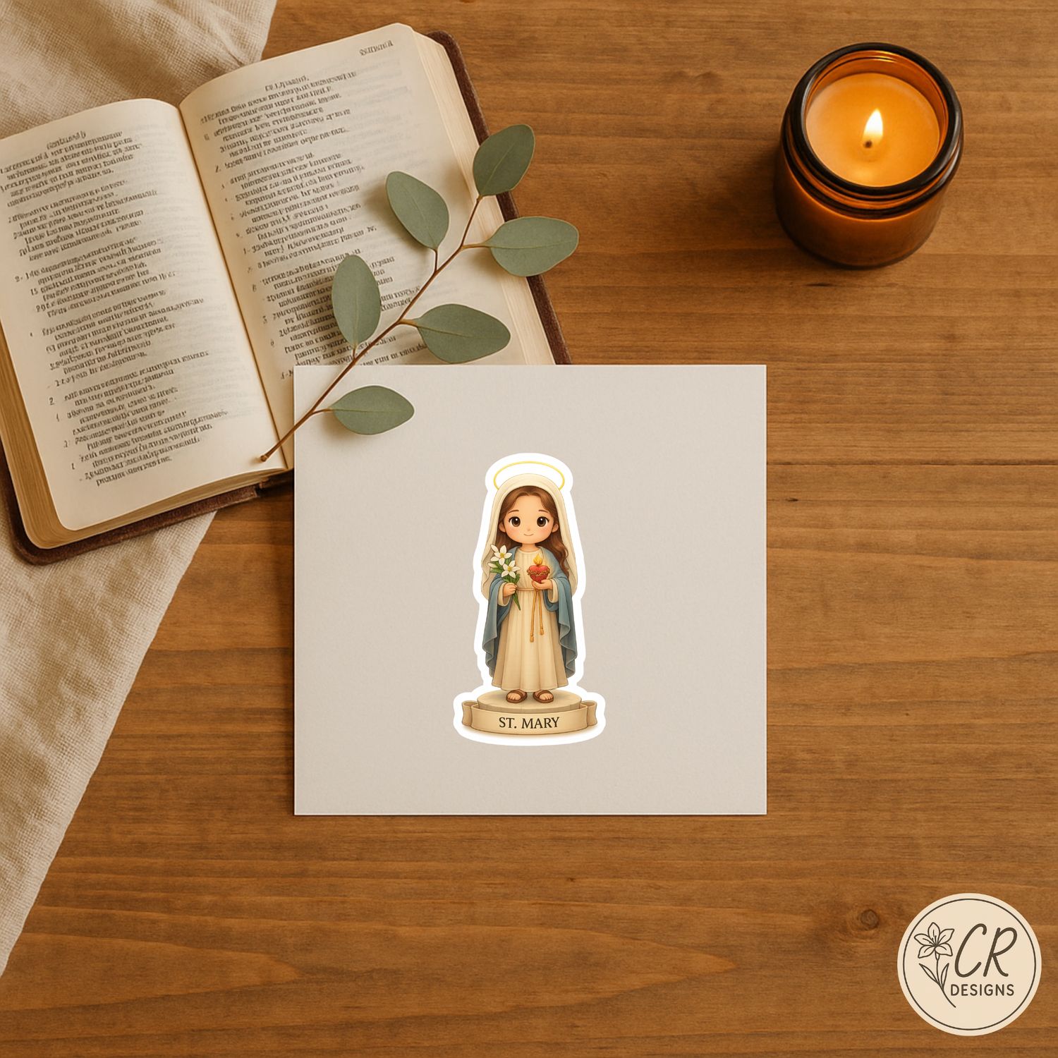 Sacred Saint Sticker Sheet (set 1)